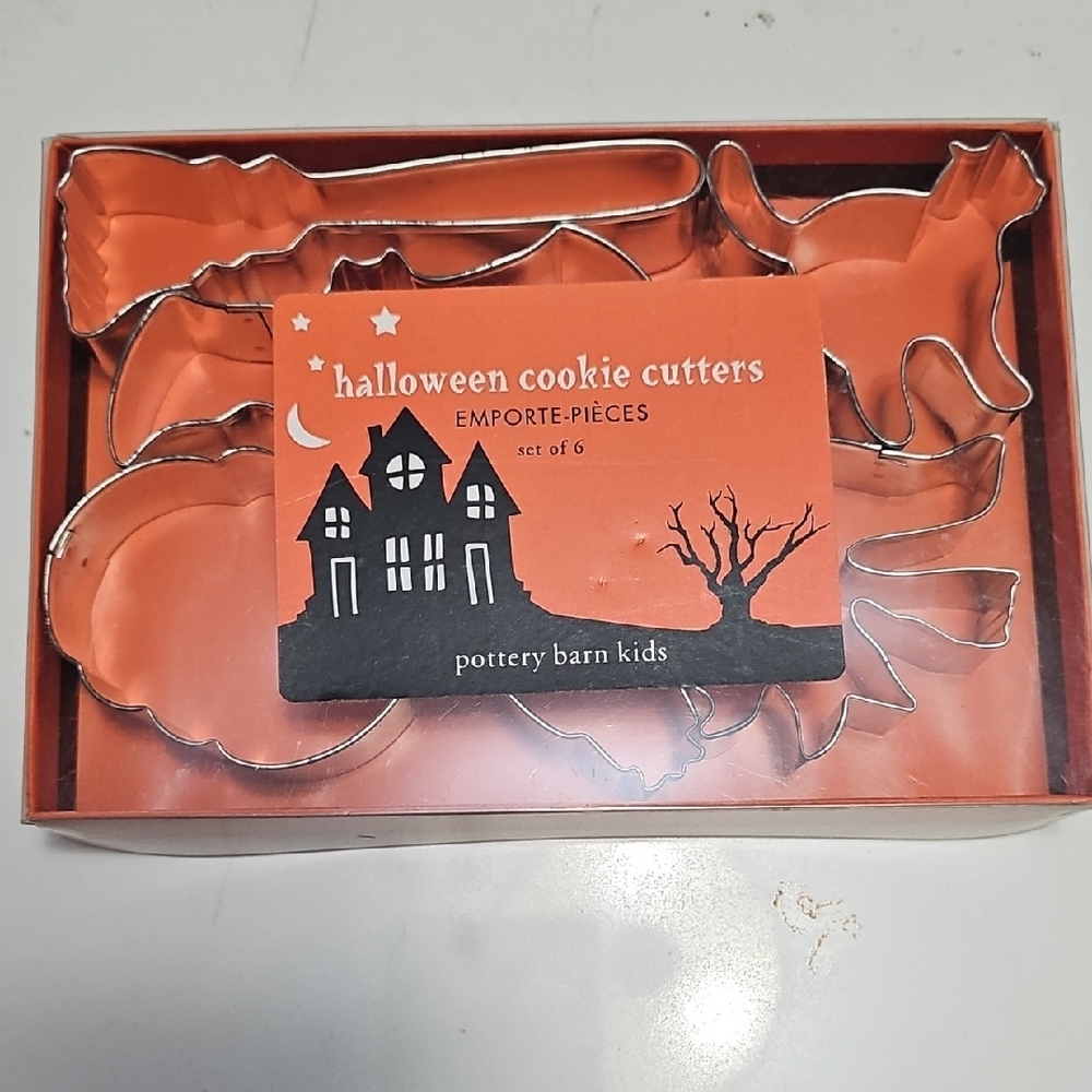 Pottery Barn Kids Halloween Cookie Cutters Set